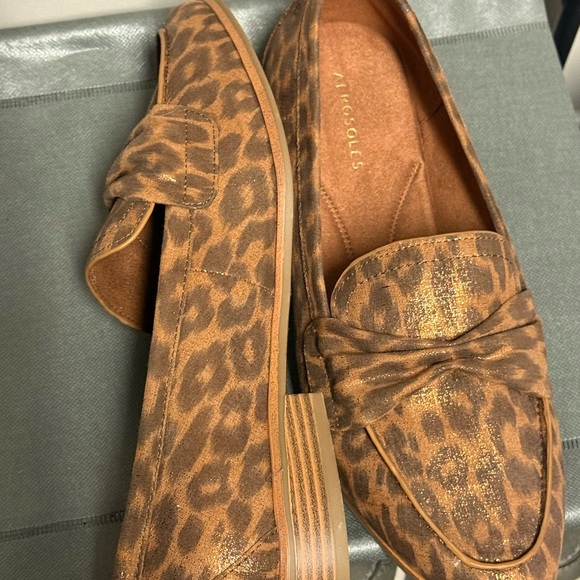 Aerosoles Leopard Print Loafers - Picture 2 of 2